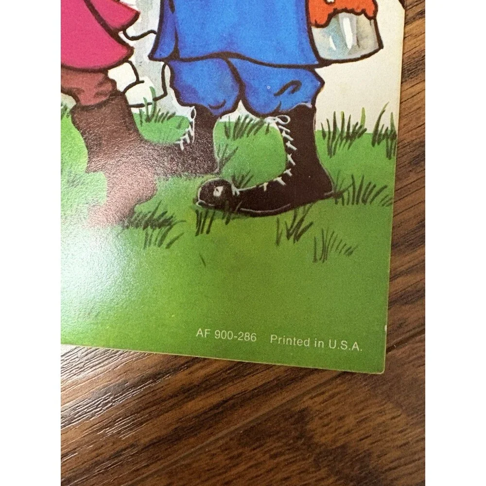 1977 Ronald McDonald Coloring Calendar Vintage McDonaldland Characters